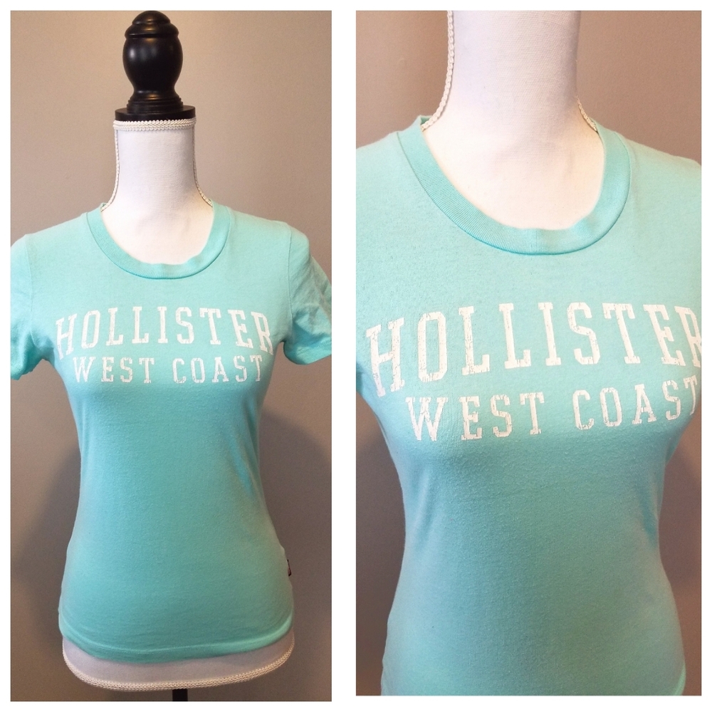 Vintage 2002 Hollister 'West Coast' Logo Tee